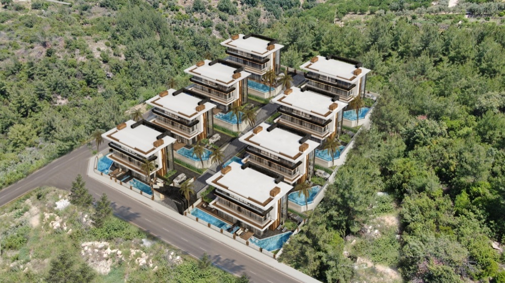 Villa for long-term rent in Oba, Alanya